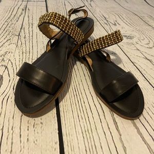NEW GC Shoes Cover Girl Black Sandals